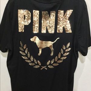 Pink short sleeve shirt